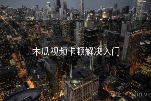 木瓜视频卡顿解决入门