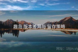 趣岛 版本差异与 留存策略