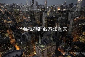蓝莓视频卸载方法图文