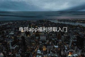 电鸽app福利领取入门