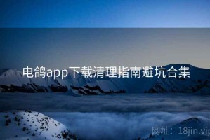 电鸽app下载清理指南避坑合集