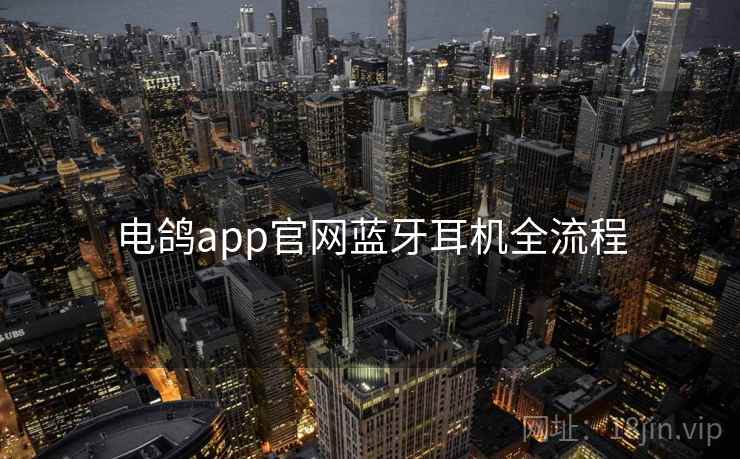 电鸽app官网蓝牙耳机全流程 电鸽app官网蓝牙耳机全流程