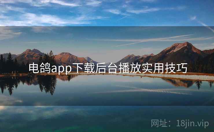 电鸽app下载后台播放实用技巧 电鸽app下载后台播放实用技巧